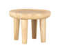 MUST Living Ronde Salontafel Plato Suarhout, 50cm - Bruin