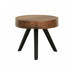 MUST Living Salontafel Disk Teakhout, 40cm - Naturel - Rond