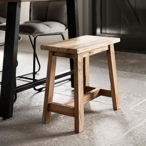 MUST Living Krukje Easy Teakhout, 45cm - Japandi - ThatLyfeStyle