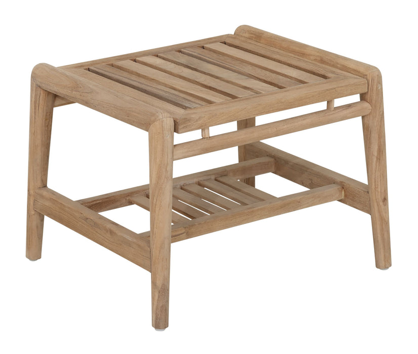 MUST Living Salontafel Ray Teakhout, 58 x 50cm - Naturel