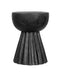 MUST Living Krukje/Bijzettafel Trophy Suarhout - Zwart - Rond