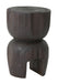 MUST Living Bijzettafel Amber Teakhout, 30cm - Bruin - Rond