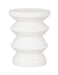 MUST Living Krukje Zig Zag Cement, 34cm - Wit