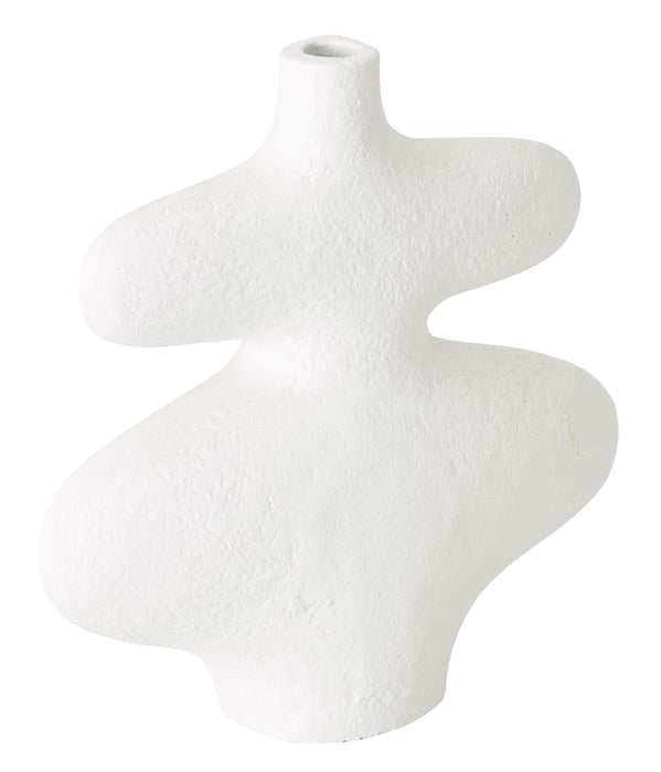 MUST Living Vaas La Femme 30cm hoog - Wit