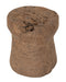 MUST Living Bijzettafel Toba Teakhout, Ø30cm - Bruin