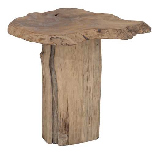 MUST Living Bartafel Merapi Teakhout, 110 x 100cm - Naturel - Organisch