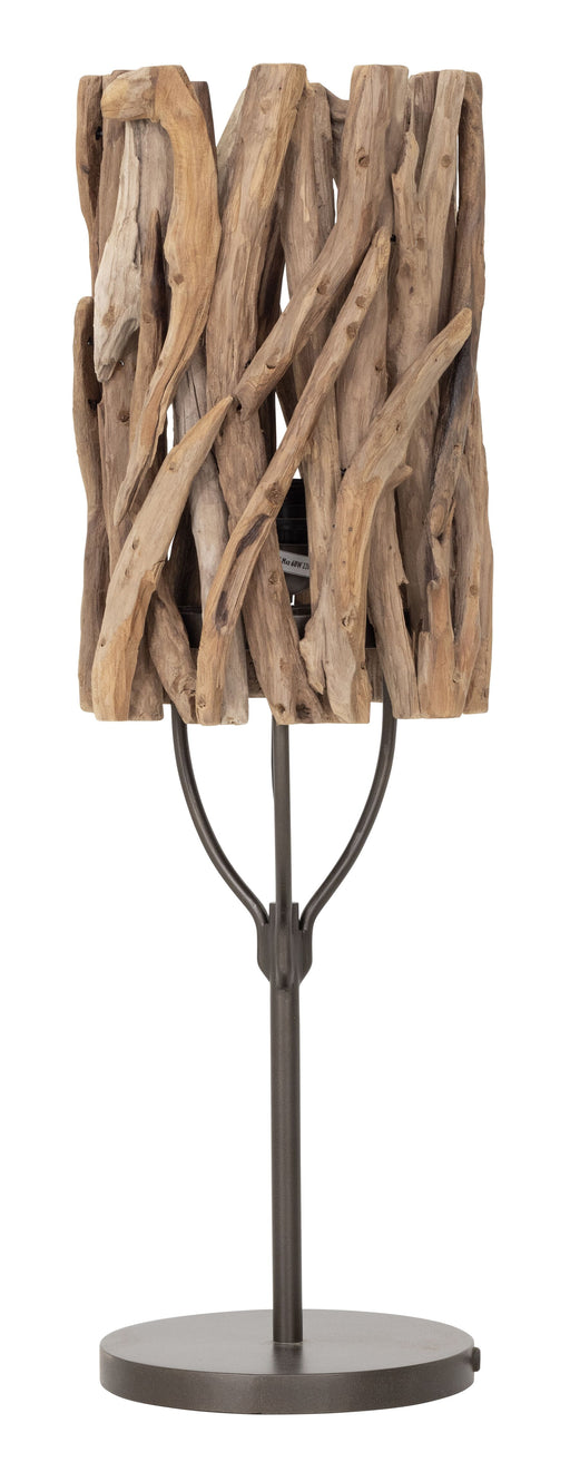 MUST Living Tafellamp Forest Teakhout, 70cm - Naturel