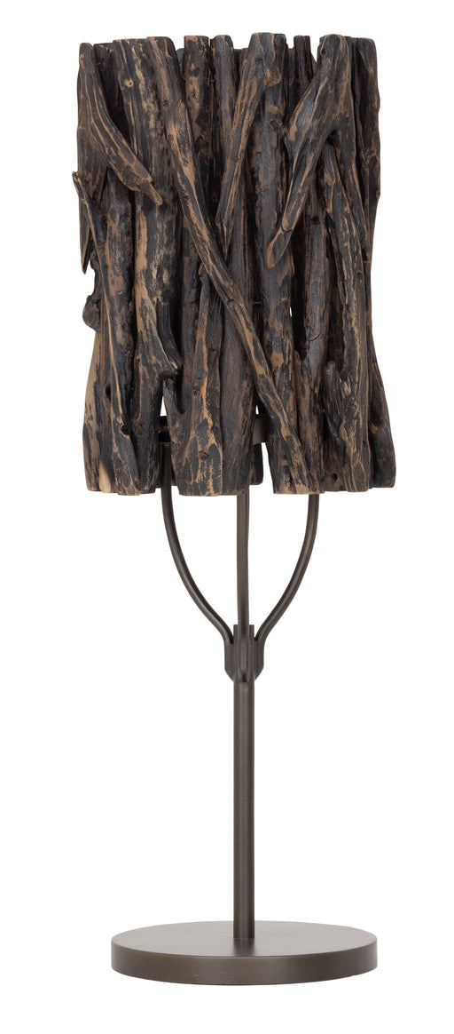 MUST Living Tafellamp Forest Teakhout, 70cm - Bruin