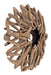 MUST Living Wandlamp Zena Teakhout, 50cm - Bruin
