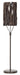 MUST Living Vloerlamp Forest Teakhout, 150cm - Bruin