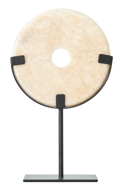 MUST Living Ornament Coin Small, Onyx - Beige