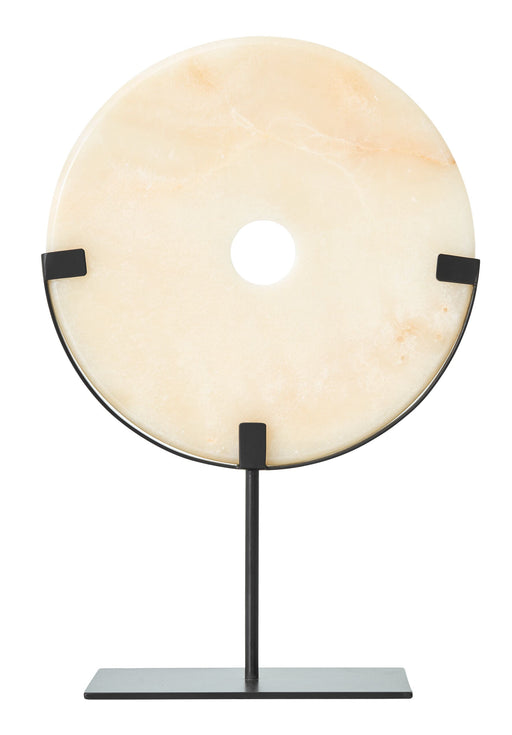 MUST Living Ornament Coin Large, Onyx - Beige