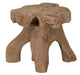 MUST Living Salontafel Billie Teakhout, 40 x 40cm - Naturel