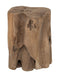 MUST Living Bijzettafel Bob Teakhout, 30cm - Bruin