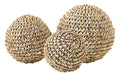 MUST Living Ornament Beach Shell Schelpen, Set van 3 stuks - Beige
