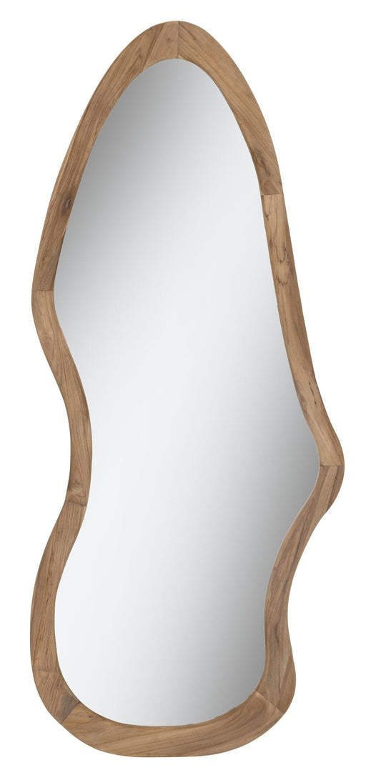 MUST Living Organische Spiegel Mateo Teakhout, 200 x 85cm - Bruin - Passpiegel - ThatLyfeStyle