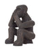 MUST Living Ornament Say Nothing Mahoniehout - Bruin