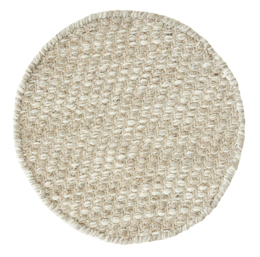MUST Living Vloerkleed Asuri 150cm - Zand - Rond