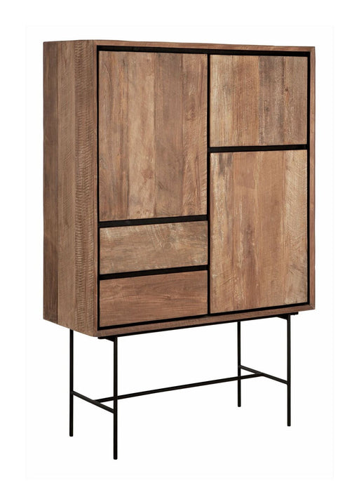 DTP Home Opbergkast Metropole Teakhout, 150 x 100cm - Naturel