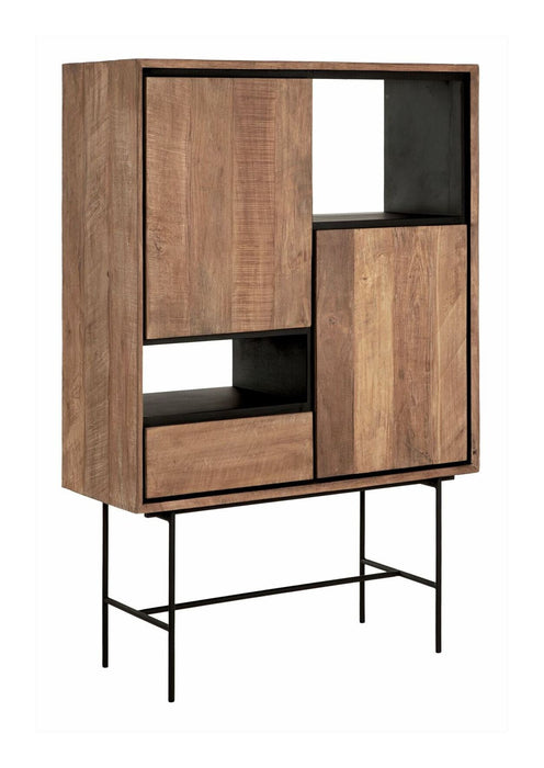 DTP Home Boekenkast Metropole Teakhout, 150 x 100cm - Naturel