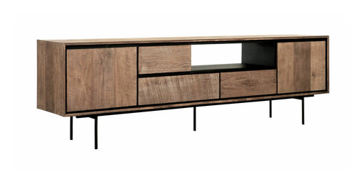 DTP Home TV-meubel Metropole Teakhout, 195cm - Naturel - ThatLyfeStyle