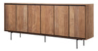 DTP Home Dressoir Metropole Teakhout, 220cm - Bruin