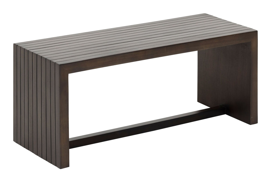 DTP Home Bijzettafel Maroon Mahoniehout, 95 x 38cm - Donkerbruin