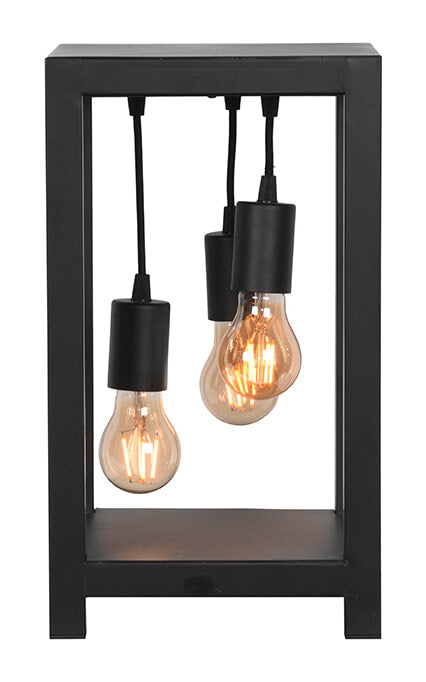 LABEL51 Tafellamp Dangle, Metaal, 3 lamps - Zwart