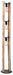 LABEL51 Vloerlamp Woody Hout, 3-lamps - Rough