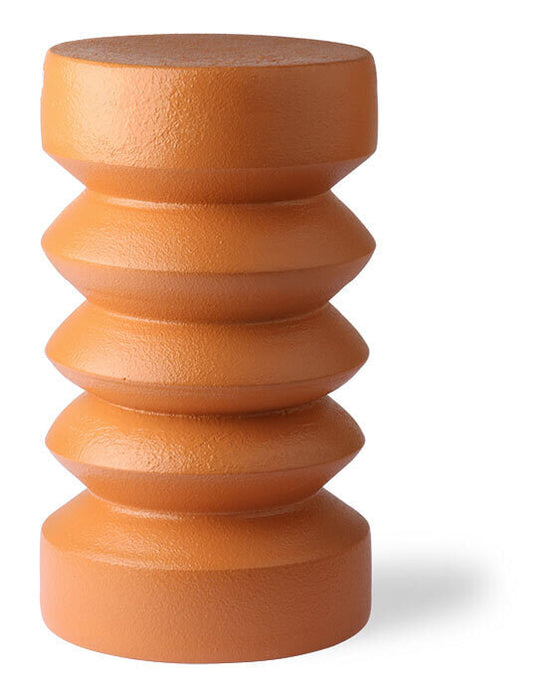 HKliving Ronde Bijzettafel Stoneware Ø23cm - Terra