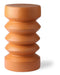 HKliving Ronde Bijzettafel Stoneware Ø23cm - Terra