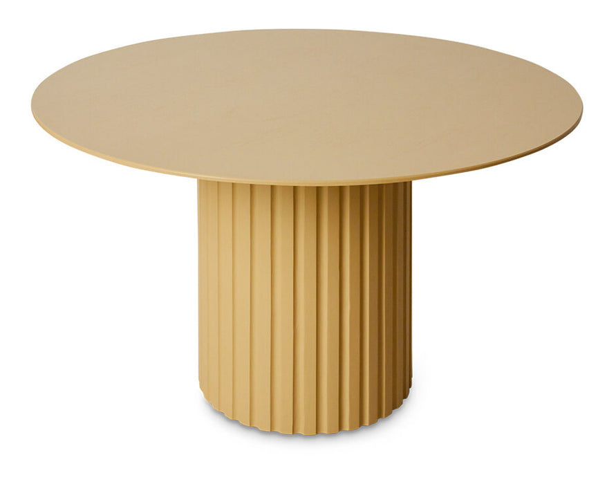 HKliving Ronde Eettafel Pillar Sungkai hout, Ø140cm - Hay