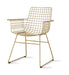HKliving Eetkamerstoel Wire Metaal - Brass