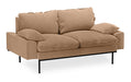 HKliving 2-zits Bank Retro 175cm, Corduroy - Bruin