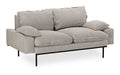 HKliving 2-zits Bank Retro Sneak, 175cm - Lichtgrijs