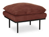 HKliving Hocker Retro Royal Velvet - Magnolia