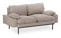 HKliving 2-zits Bank Retro 175cm, Sneak stof - Beige