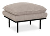 HKliving Hocker Retro Sneak-stof - Beige