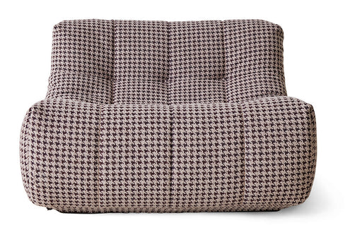 HKliving Fauteuil Lazy Lobby-stof - Bruin