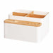LYVION make-up organizer / Bureau organizer - Kunststof en hout