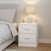 Milton & Oldbrook Nachtkastje Navan Wit - ThatLyfeStyle