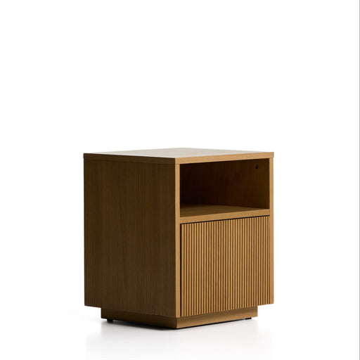 Kave Home Nachtkastje Helvine Eiken, 52 x 45cm - Naturel