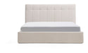 Kave Home Bed Darnela Chenille met opbergruimte, 150 x 200cm - Beige