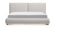 Kave Home Bed Elerio Chenille, 180 x 200cm - Ecru