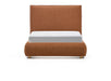 Kave Home Bed Elerio Chenille, 90 x 200cm - Koper