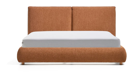 Kave Home Bed Elerio Chenille, 160 x 200cm - Koper