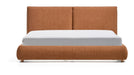 Kave Home Bed Elerio Chenille, 180 x 200cm - Koper