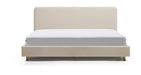 Kave Home Bed Selven Chenille, 150 x 200cm - Beige