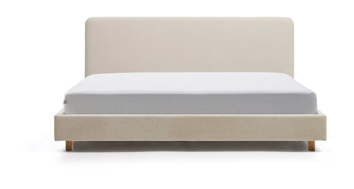 Kave Home Bed Selven Chenille, 150 x 200cm - Beige