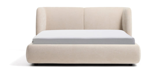 Kave Home Bed Nerla Met uitklapbare bedbodem, 160 x 200cm - Beige